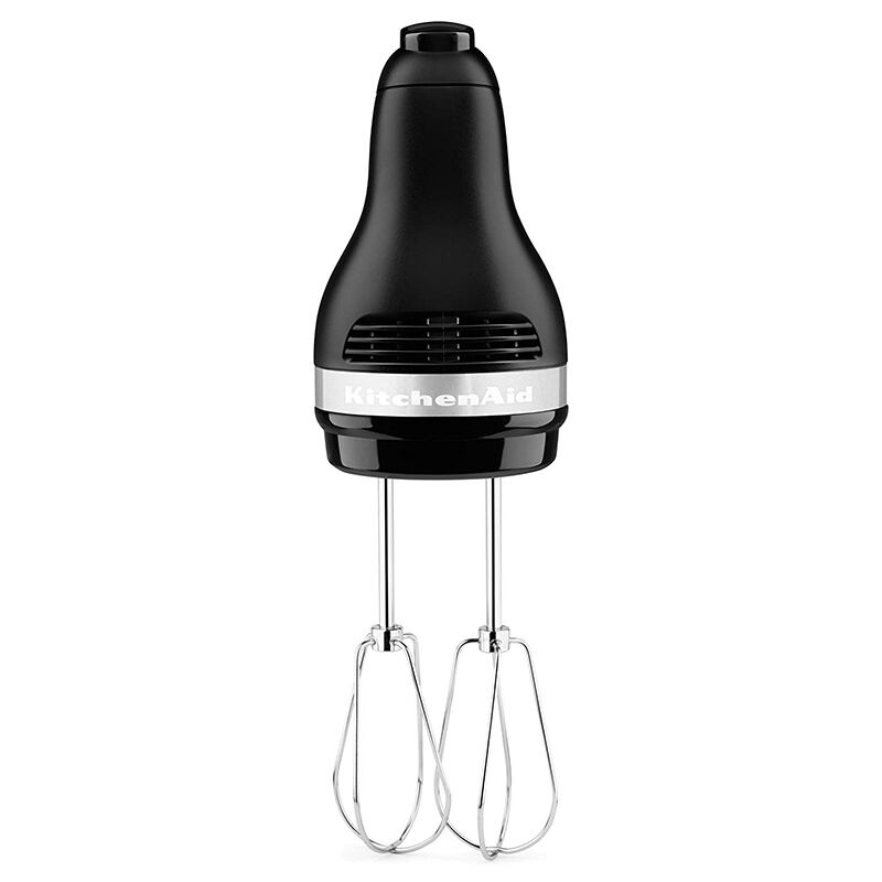 KitchenAid 7-Speed Black Matte Hand Mixer in the Hand Mixers department at