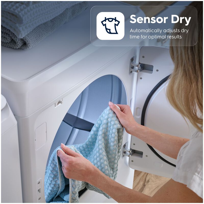 Electrolux 400 Series 26 in. 7.4 cu. ft. Gas Dryer with Sensor Dry & Sanitize Cycle - White, , hires