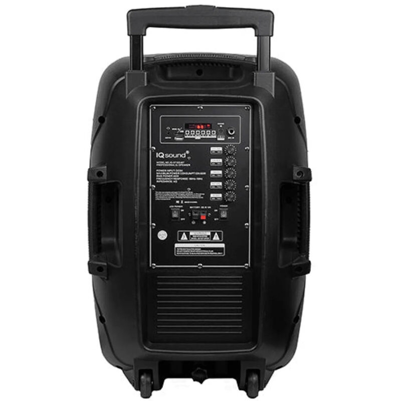 Supersonic 15" Portable Bluetooth Speaker with True Wireless Stereo - Black, , hires