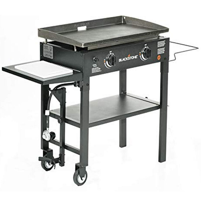 Blackstone 28 in. Gas Flat Top Griddle with Side Table - Black, , hires