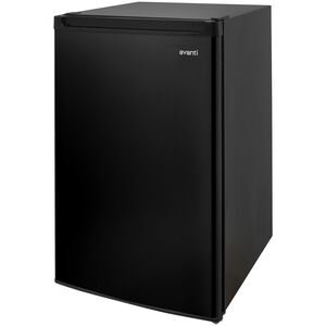 Avanti 20 in. 4.4 cu. ft. Mini Fridge with Freezer Compartment - Black, Black, hires
