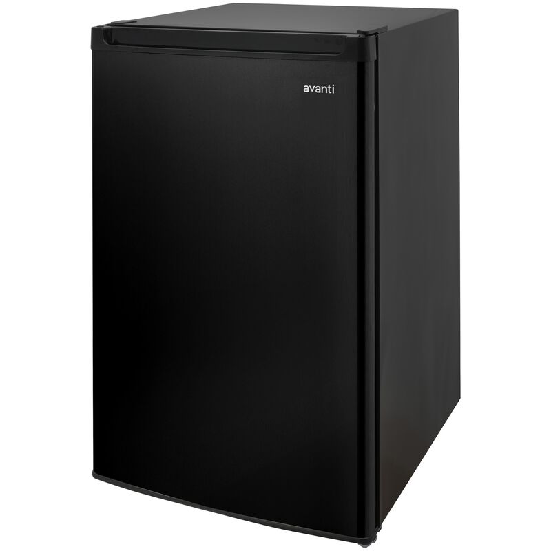 Avanti 20 in. 4.4 cu. ft. Mini Fridge with Freezer Compartment - Black, Black, hires