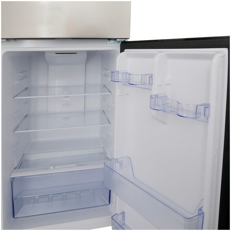 Avanti 22 in. 7 cu. ft. Top Freezer Refrigerator - Stainless Steel, , hires