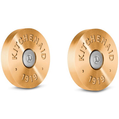 KitchenAid Gold Commercial-Style Range Handle Medallion Kit | W11368841NE