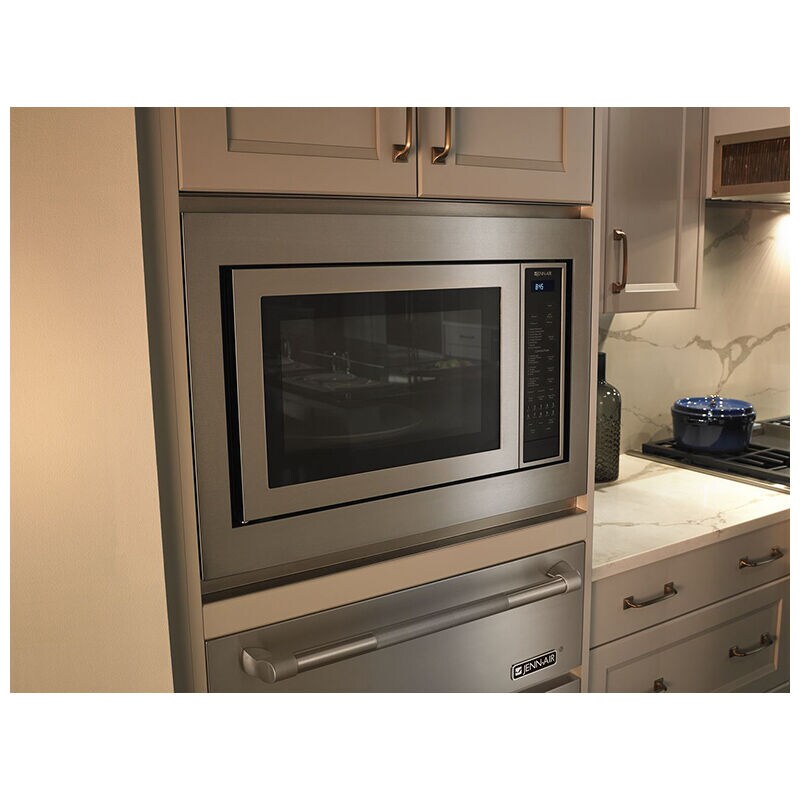 JennAir 30" Flush Convection Countertop Microwave Trim Kit - Stainless Steel, , hires