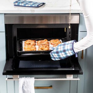 Sharp 24 in. 1.1 cu. ft. Smart Steam Electric Single Wall Oven with Standard Convection - Stainless Steel, , hires