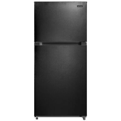 Frigidaire 30 in. 18.6 cu. ft. Garage-Ready Top Freezer Refrigerator - Black | FRTE1814AB