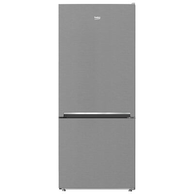 Beko 28 in. 14.0 cu. ft. Counter Depth Bottom Freezer Refrigerator - Stainless Steel | BFBF2815SS