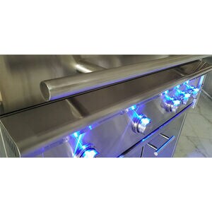 XO 36 in. 3-Burner Built-In/Freestanding Liquid Propane Gas Grill with Rotisserie & Sear Burner - Stainless Steel, , hires