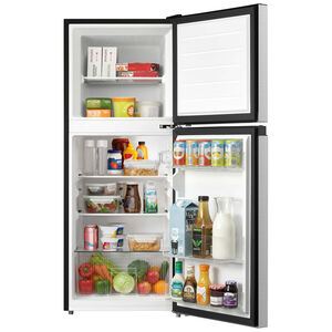 Frigidaire 19 in. 4.5 cu. ft. Mini Fridge with Top Freezer - Fingerprint Resistant Stainless Steel Look, , hires