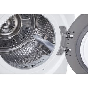 LG 27 in. 7.8 cu. ft. Smart Stackable Ventless Electric Dryer with Dual Inverter Heat Pump & AI Sensor Dry - White, , hires