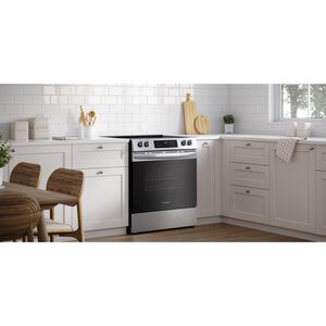Frigidaire 30 in. 5.3 cu. ft. Air-Fry Standard Convection Electric Range with Smoothtop Burners - Stainless Steel, , hires