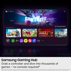 Samsung - 55" Class M70H Mini LED 4K UHD Smart Tizen TV, , hires