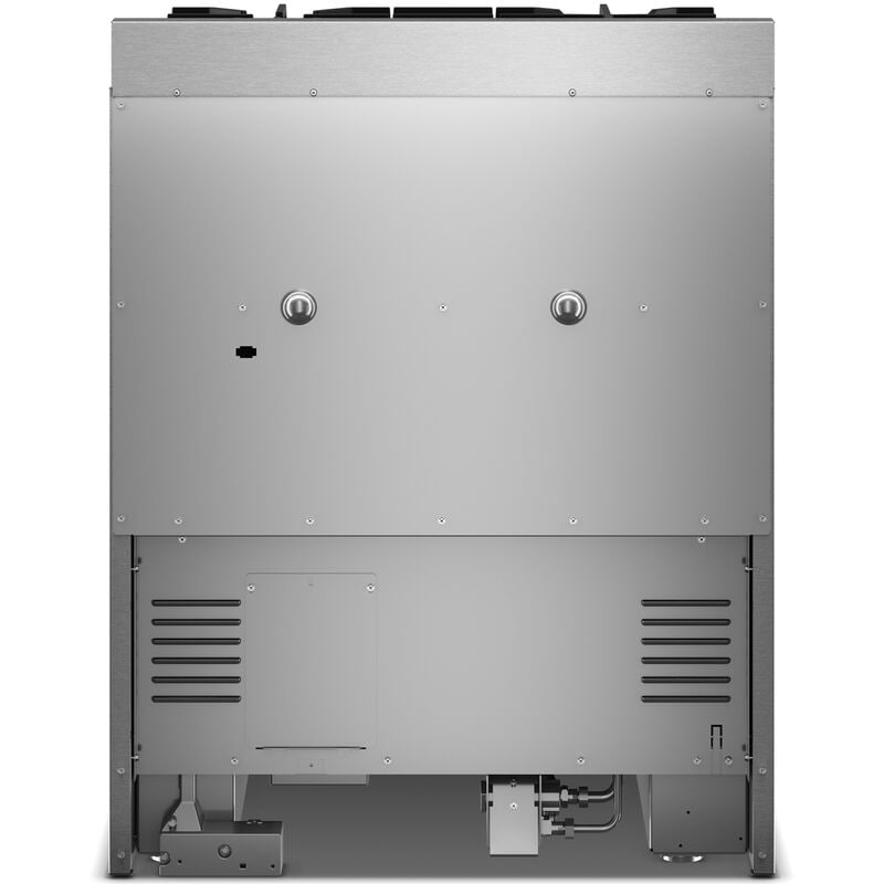 KitchenAid Commercial-Style 30 in. 4.1 cu. ft. Air-Fry True European Convection Gas Range with 4 Sealed Burners - Juniper, , hires