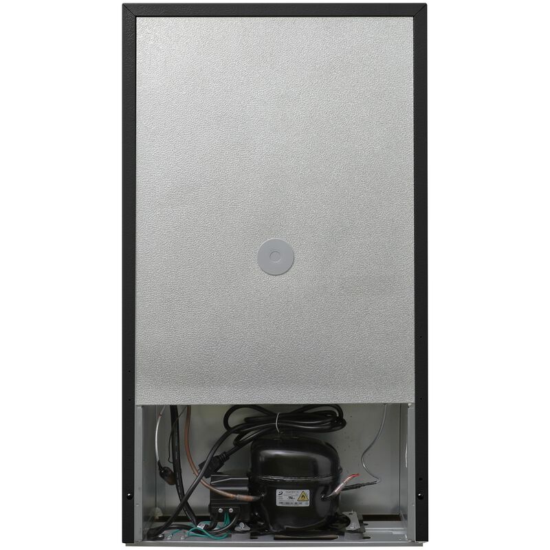 Avanti 18 in. 3.1 cu. ft. Mini Fridge with Freezer Compartment - Black, Black, hires