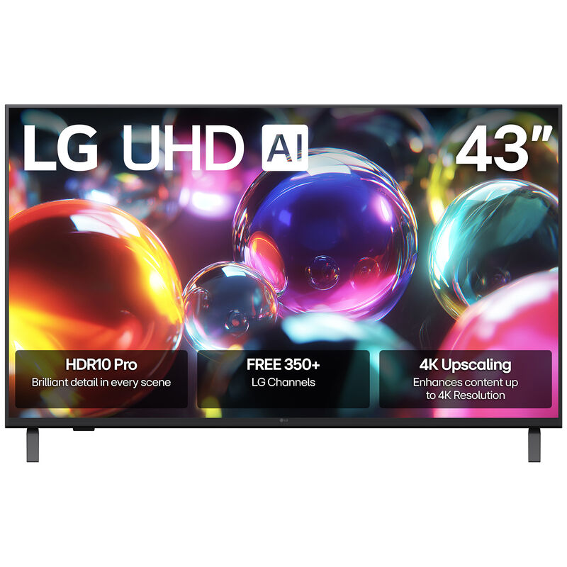 LG - 43" Class LED 4K UHD Smart webOS TV, , hires