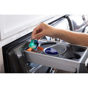 Electrolux 500 Series 27 in. 4.5 cu. ft. Stackable Front Load Washer with Perfect Steam & LuxCare Plus Wash System - White, White, hires