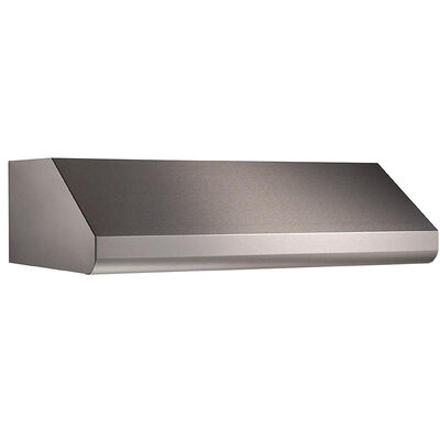 Broan E64 Series 48 in. Canopy Pro Style Range Hood with 1290 CFM, Convertible Venting & 2 Halogen Lights - Stainless Steel | E6448TSS