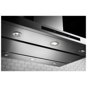 KitchenAid 42 in. Canopy Pro Style Range Hood with 3 Speed Settings,Convertible Venting & 4 LED Lights - Stainless Steel, , hires