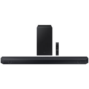 Samsung - Q Series 3.1.2ch Dolby Atmos Soundbar with Wireless Subwoofer and Q-Symphony - Black