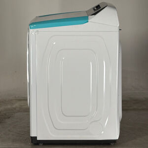 Samsung 27 in. 7.4 cu. ft. Front Loading Electric Dryer with 12 Dryer Programs, 10 Dry Options, Sanitize Cycle, Wrinkle Care & Sensor Dry - White (Open Box Excellent Condition), , hires