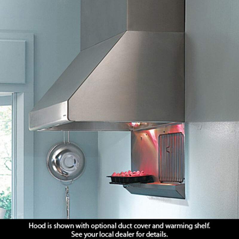 Vent-A-Hood 36 in. Canopy Pro Style Range Hood with 600 CFM, Ducted Venting & 2 LED Lights - Stainless Steel, , hires
