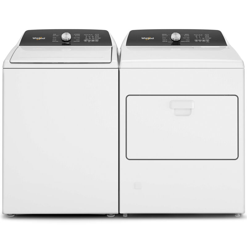 Whirlpool 29 in. 7.0 cu. ft. Top Loading Gas Dryer with 11 Dryer Programs, 1 Dry Options, Wrinkle Care & Sensor Dry - White, , hires