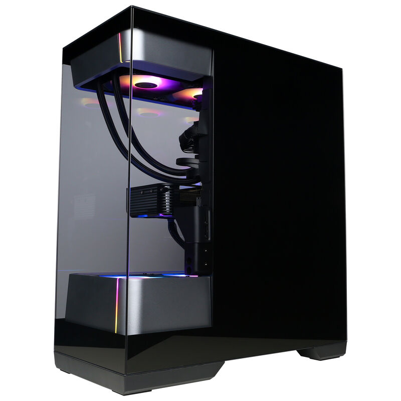 CyberPowerPC Gamer Supreme Desktop with AMD Ryzen 7 9850X 3D, 4.7 GHz, 8-Core CPU, NVIDIA GeForce RTX 5080, 16GB VRAM GPU, 32 GB RAM, 2 TB SSD & Windows 11 Home - Black, , hires