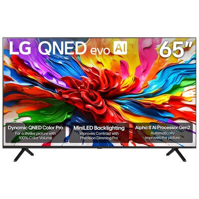 LG - 65" Class QNED92A Series QNED Mini-LED 4K UHD Smart webOS TV | 65QNED92AUA
