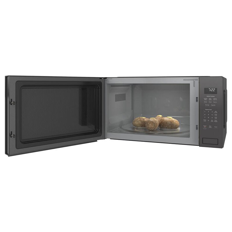 GE Profile 24 in. 2.2 cu.ft Built-In Microwave with 10 Power Levels & Sensor Cooking Controls - Gray, Gray, hires