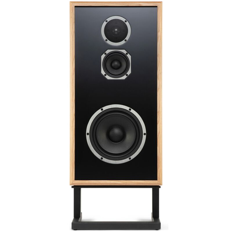 KLH Model Four 8" Three-Way Acoustic Suspension Loudspeaker System - White Oak, , hires