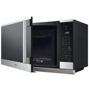 LG 30 in. 2.1 cu. ft. Smart Over-the-Range Microwave with 400 CFM & Sensor Cooking - PrintProof Stainless Steel, , hires