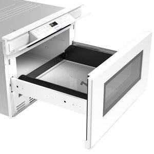 Sharp 24 in. 1.2 cu. ft. 950W Smart Drawer Microwave with Sensor Cooking - White, , hires