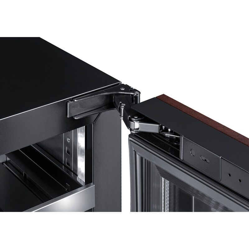 Summit 24 in. Undercounter Wine Cooler with Metal Racks, Single Temperature Zone & 33 Bottle Capacity - Custom Panel Ready, , hires