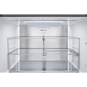LG 36 in. 25.5 cu. ft. Smart Counter Depth French Door Refrigerator with External Ice & Water Dispenser, 4 types of Ice and Pocket Doors - PrintProof Stainless Steel, PrintProof Stainless Steel, hires