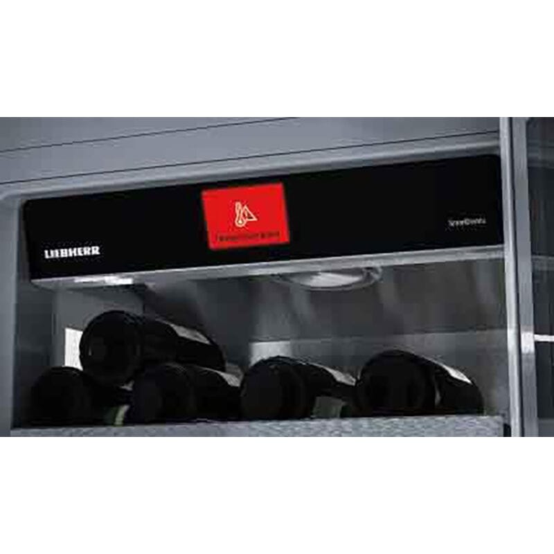 Liebherr 18 in. Built-in Wine Cabinet with Metal Racks, Dual Temperature Zones & 75 Bottle Capacity - Custom Panel Ready, , hires