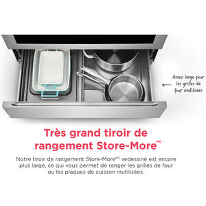 Frigidaire 30 in. 5.1 cu. ft. Slide-In Gas Range with 5 Sealed Burners - Black, , hires