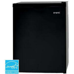 Avanti 19 in. 2.2 cu. ft. Undercounter Refrigerator - Black, , hires