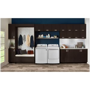 LG 27 in. 4.3 cu. ft. Top Load Washer with 4-Way Agitator & TurboDrum Technology - White, , hires