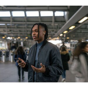 Sony WF-1000XM5 Noise-Canceling True Wireless In-Ear Headphones (Silver), , hires