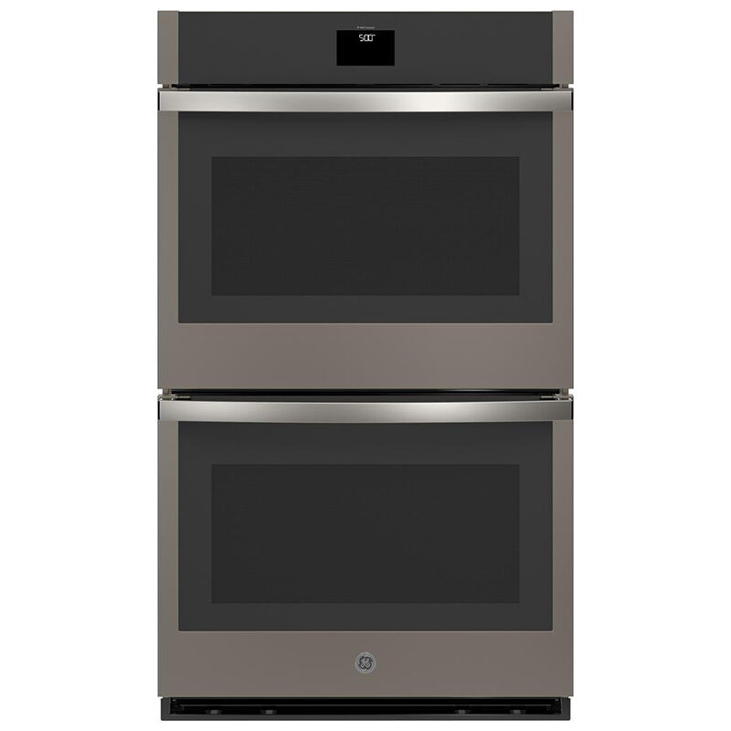 GE 30" 10.0 Cu. Ft. Electric Smart Double Wall Oven with True European