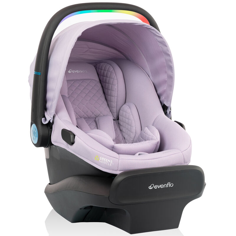 Evenflo Litemax NXT Infant Car Seat with Sensory Soothe - Agate Purple, Agate Purple, hires