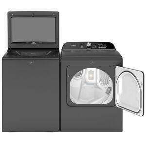 Whirlpool 27 in. 5.3 cu. ft. Top Load Washer - Volcano Black, Volcano Black, hires