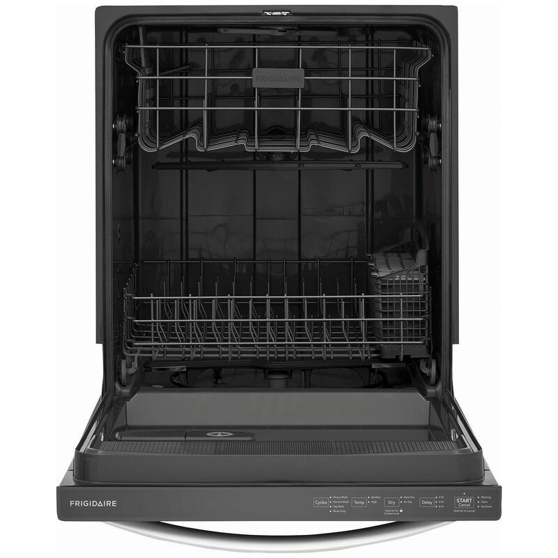 Frigidaire 24 in. Top Control Dishwasher with 52 dBa Sound Level & MaxDry - Stainless Steel, Stainless Steel, hires