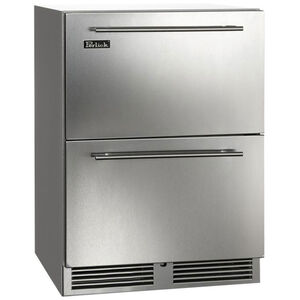 Perlick C-Series 24 in. Built-In 5.2 cu. ft. Outdoor Refrigerator Drawer - Stainless Steel, , hires