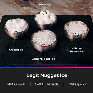 GE Profile 14 in. Smart Ice Maker with 3 lb. Ice Storage & Digital Control - Carbon Black, , hires