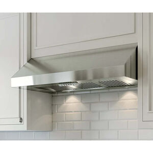 XO 48 in. Convertible Standard Style Range Hood with 600 CFM, 3 Fan Speeds & 2 LED Lights - Stainless Steel, , hires