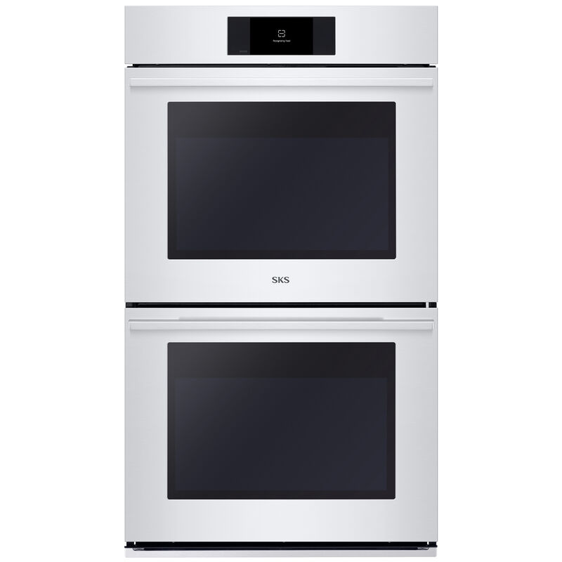SKS Transitional 30 in. 9.4 cu. ft. Smart Top Control SteamElectric Double Wall Oven with True European Convection - Stainless Steel, , hires