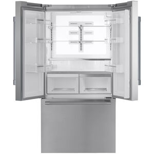 Thermador 36 in. 20.8 cu. ft. Smart Counter Depth French Door Refrigerator with Internal Water Dispenser and Professional handles Stainless Steel, , hires