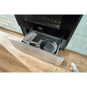 Whirlpool 30 in. 5.3 cu. ft. Electric Range with Radiant Burners - Stainless Steel, Stainless Steel, hires